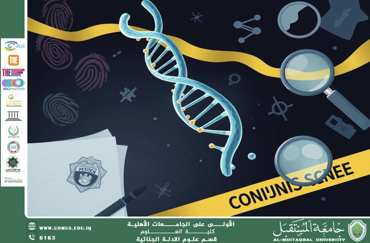 الحمض النووي كأداة حاسمة في التحقيقات الجنائية (م.م فاطمة توفيق)