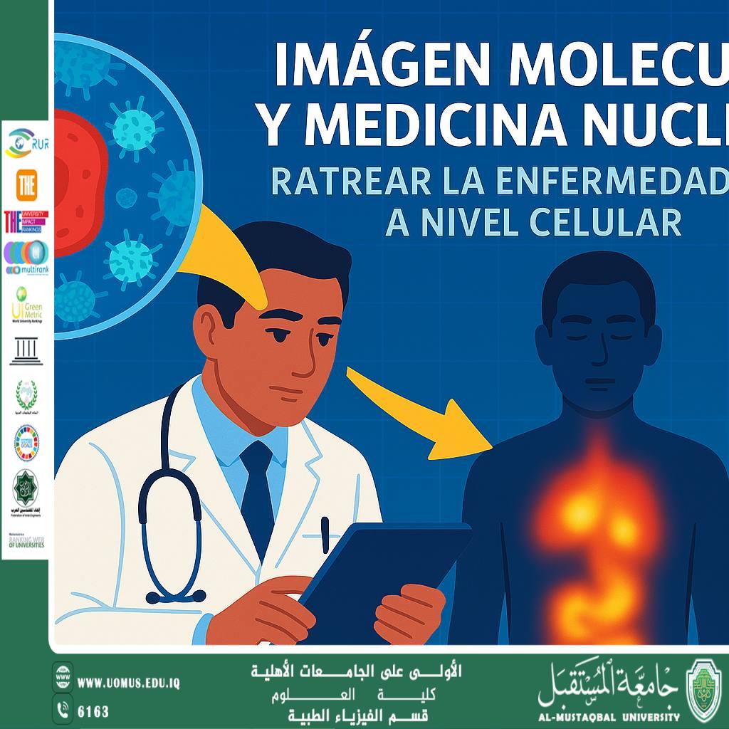 A scientific article by the teaching assistant (Maryam Muhammad) “Molecular Imaging and Nuclear Medicine: Tracking Disease at the Cellular Level”