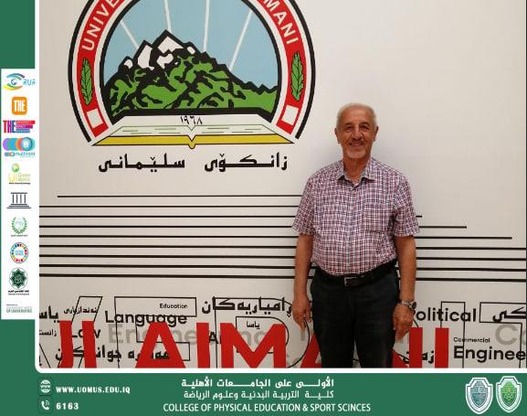 مشاركة الدكتور محمود داود الربيعي في مؤتمر العلمي الدولي الثالث 