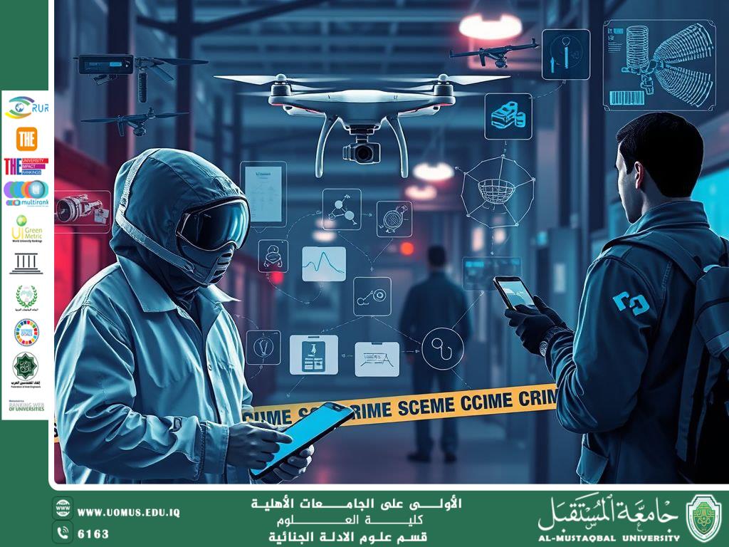 تخصصات الأدلة الجنائية وعلاقتها بالتكنولوجيا (وقار جفات جاسم)