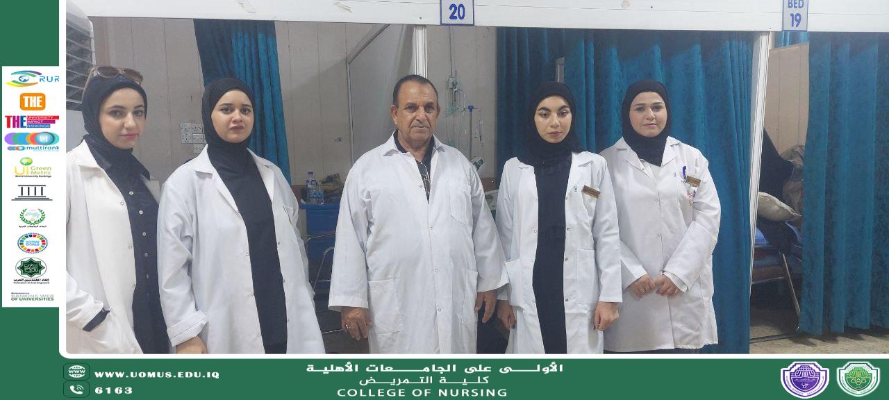 A glimpse of the summer training for nursing college students  