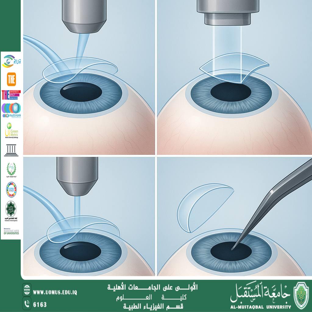 A scientific article by the teaching assistant (Hanin Hani) entitled “Femto-Laser Technology for Vision Correction: Between LASIK and SMILE”