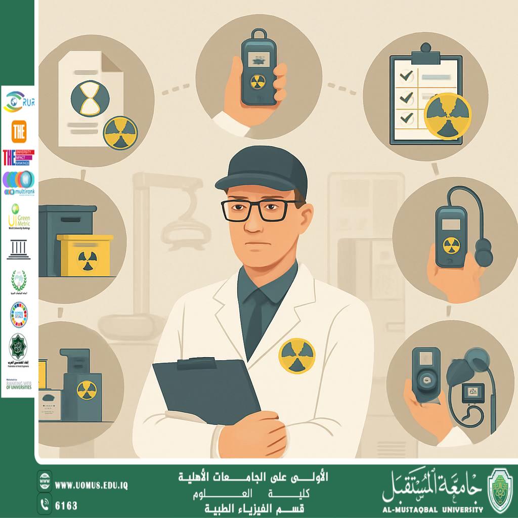 A scientific article by the Head of the Department of Medical Physics (Prof. Dr. Anis Ali) entitled “How is a Radiation Protection Officer Selected?”