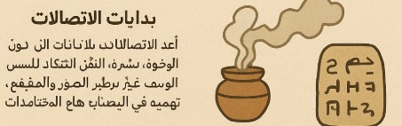 الاتصالات وتطورها