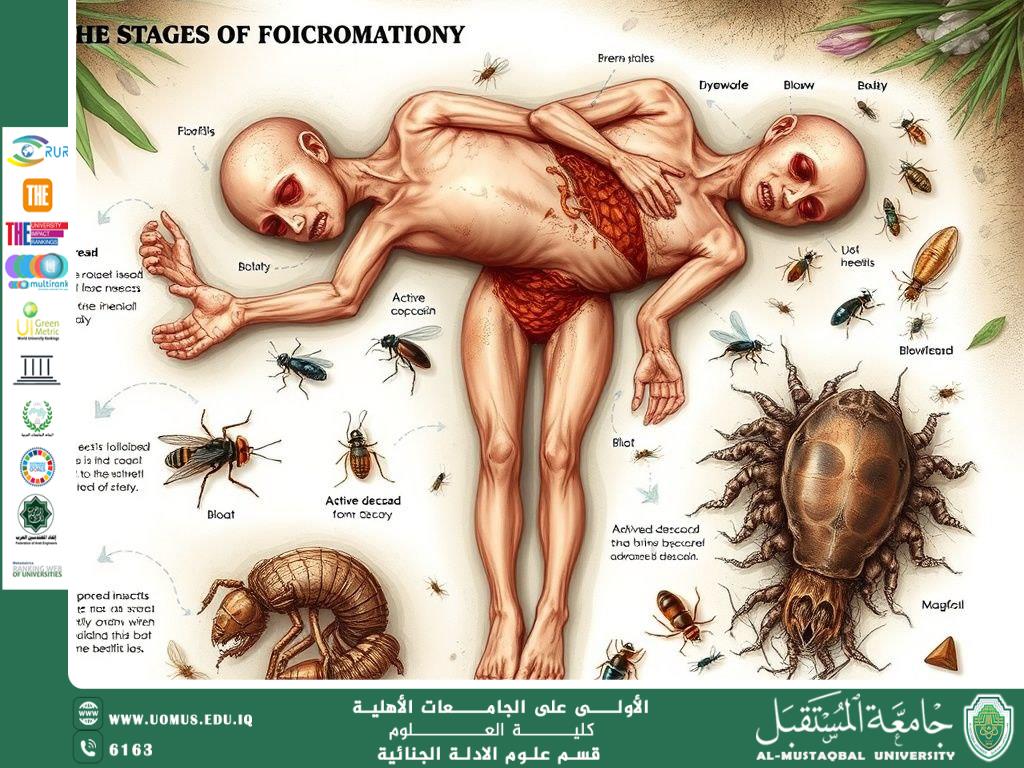 Stages of Body Decomposition and Associated Insects: A Forensic Guide (M.M. Howayda Nazzal Hussein)