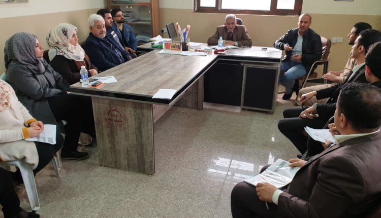 قسم هندسة تقنيات التكييف والتبريد في كلية المستقبل الجامعة يعقد اجتماعاً موسعاً للكادر التدريسي والفني