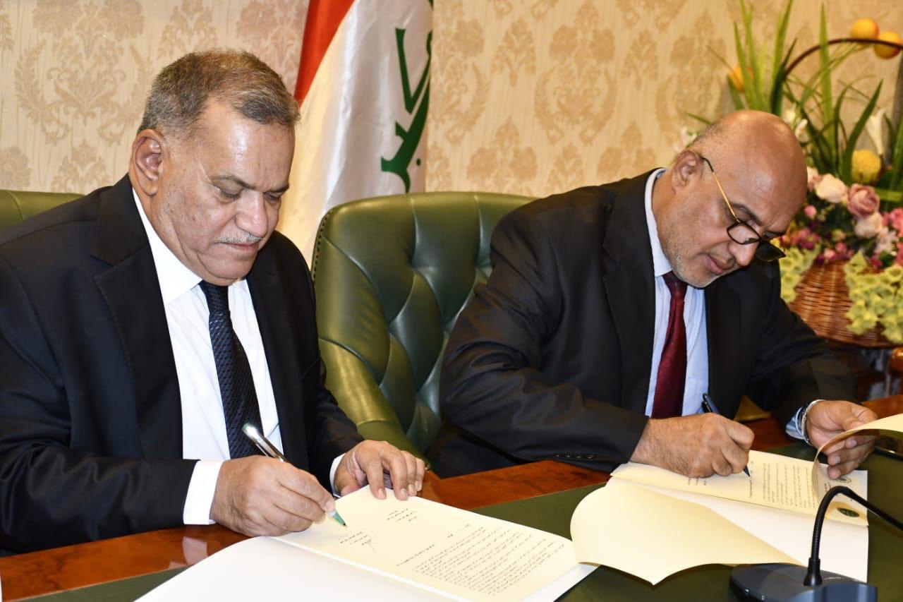 اتفاقية توأمة مع كلية الهندسة  الخوارزمي في جامعة بغداد