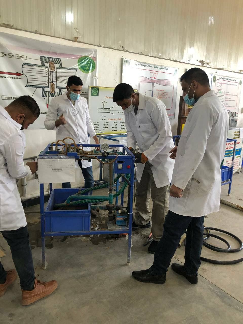 الإبتكارات العلمية الطلابيه لقسم هندسة تقنيات التكييف والتبريد 