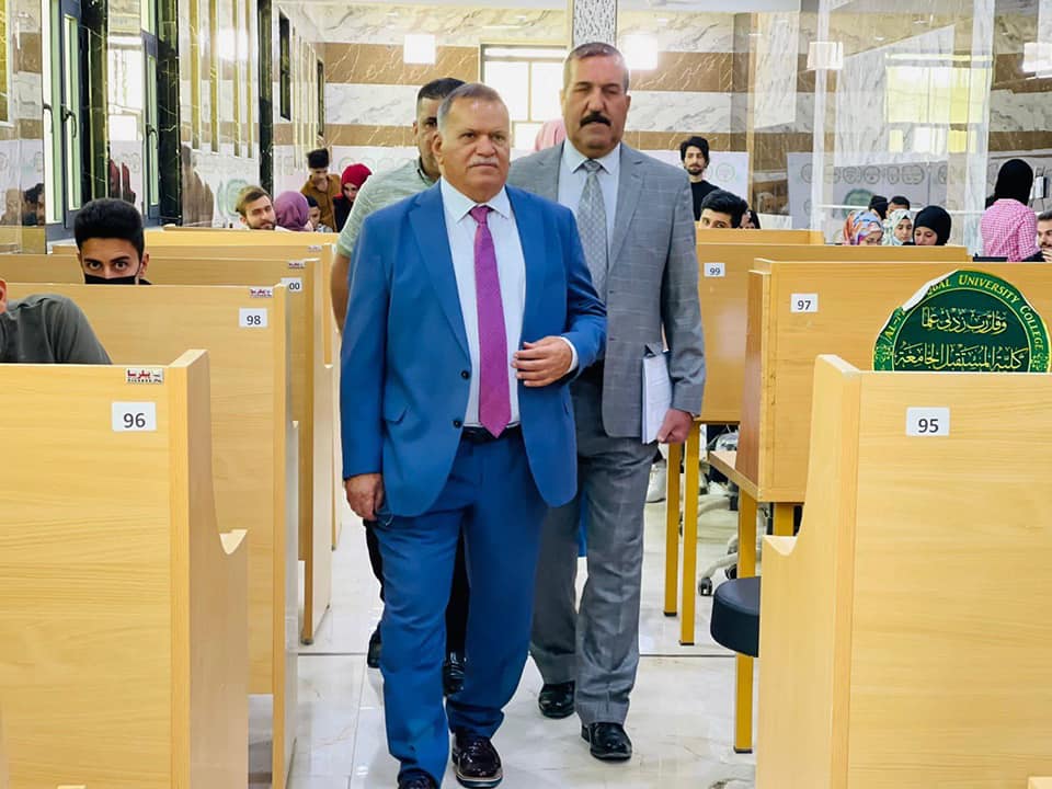 كلية المستقبل الجامعة تجري امتحان تجريبي تقويمي تمهيدي لطلبة قسم الصيدلة 