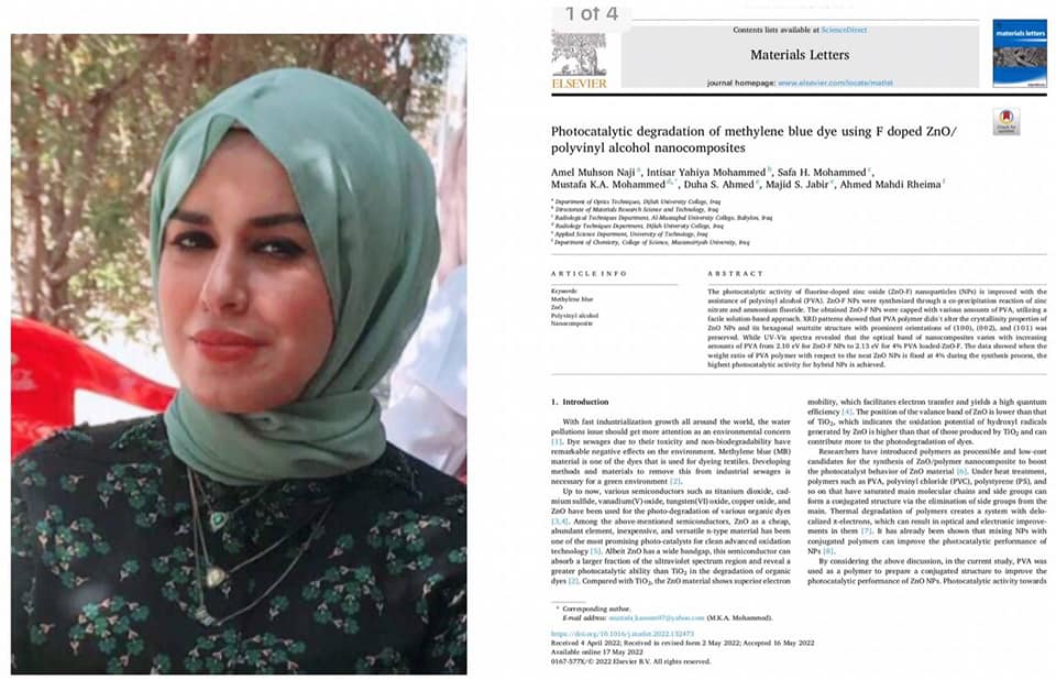 An MUC Academic  Publishes a Scientific Paper in a Journal Indexed within SCOPUS / Clarivate Engines, Q1 