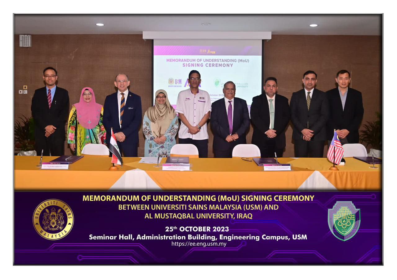 Al-Mustaqbal University Seeks Academic & Scientific Cooperation with Universiti Sains Malaysia (USM)