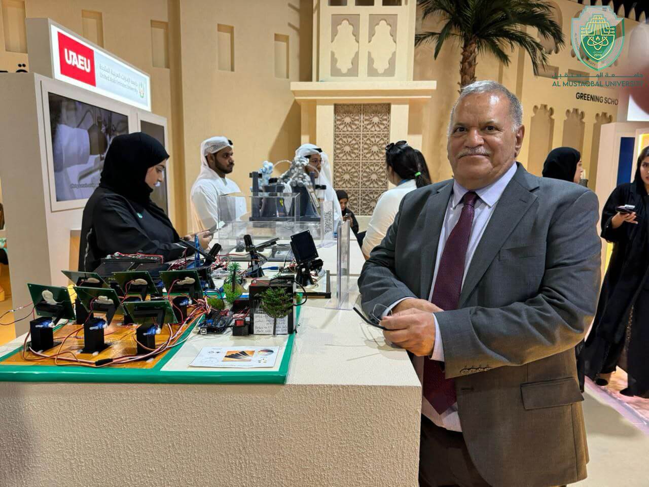 President of Al-Mustaqbal University Participates in the Activities of  Climate Summit Conference of Parties COP28, Emirate of Dubai, UAE
