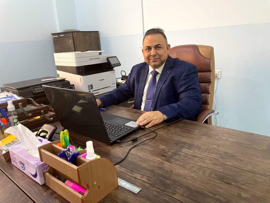 تهنئة بمناسبة الترقية العلمية لتدريسي في قسم هندسة الطب الحياتي 