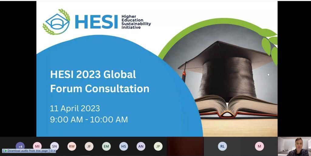 عمادة كلية المستقبل الجامعة تشارك بالاجتماع الدولي التحضيري للمؤتمر العالمي  لاستدامة التعليم ..