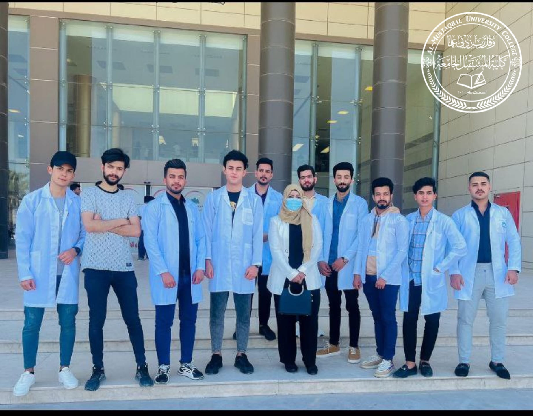كلية المستقبل الجامعة تواصل إقامة دوراتها العلمية لطلبة الكلية في المؤسسات الصحية الحكومية لتحقيق اهداف التنمية المستدامة 