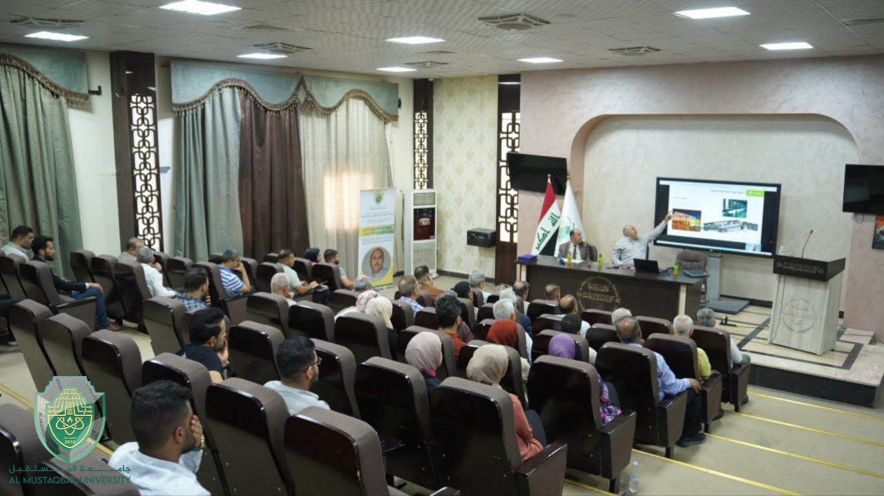 جامعة المستقبل تستضيف مدير شركة اسبانية متخصصة بتنفيذ مشاريع الطاقة المتجددة، وتقيم ورشة علمية عن استخدامات طاقة باطن الارض