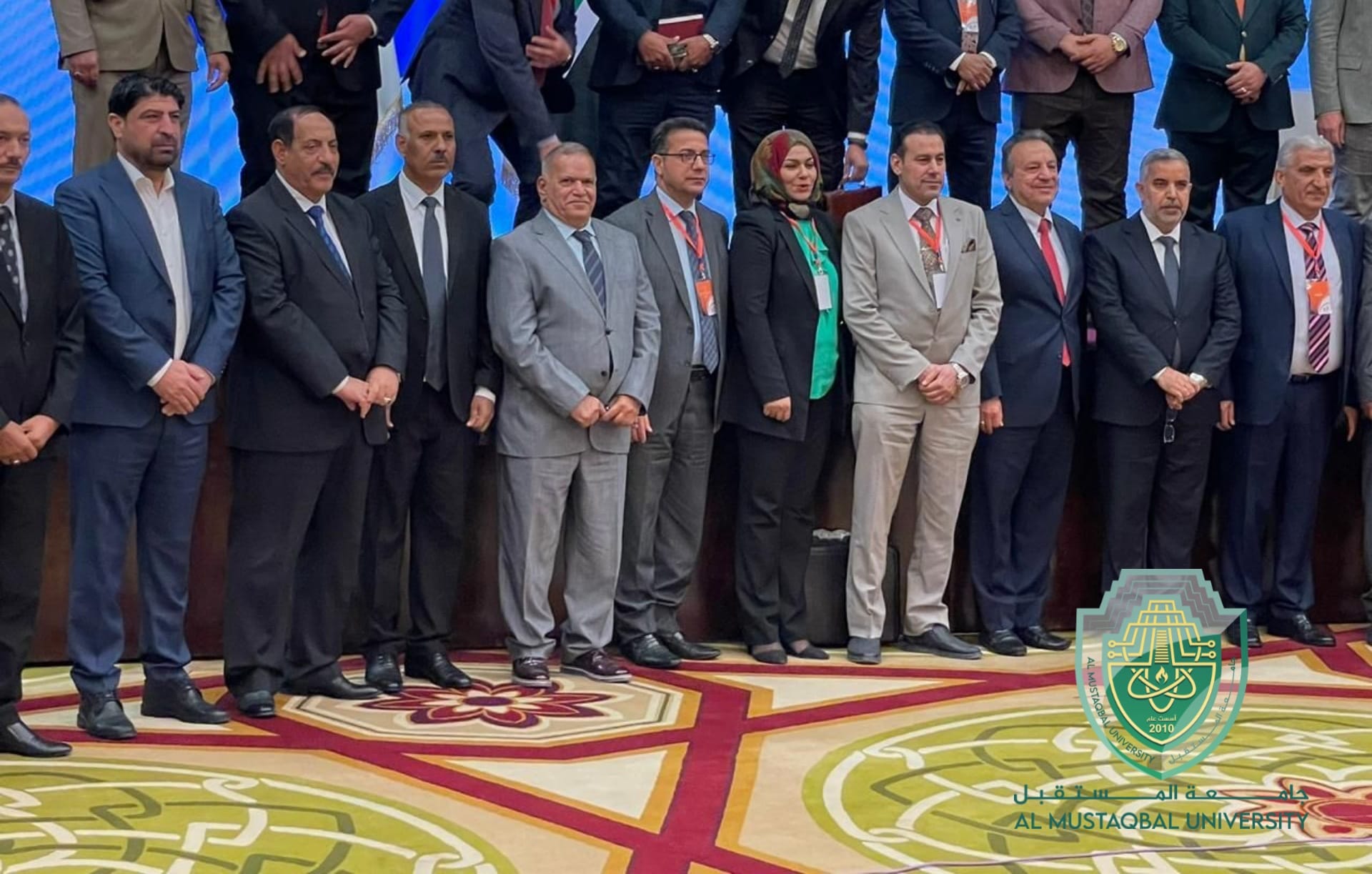  رئيس جامعة المستقبل يحضر الملتقى الدولي الاول (الفراتين ... التحديات والحلول )