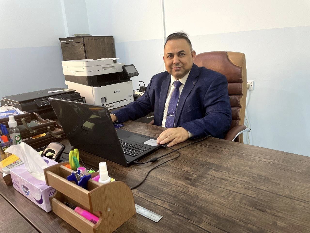 رئاسة جامعة المستقبل تُبارك للدكتور حمزة محمد رضا يحيى بمناسبة ترقيته العلمية 