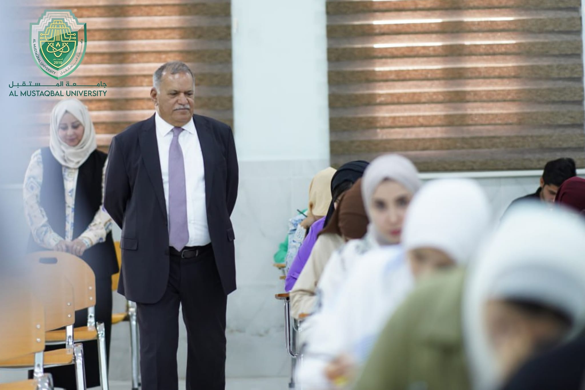 استمرار الامتحانات النهائية للدور الاول للعام الدراسي 2022-2023 في جامعة المستقبل