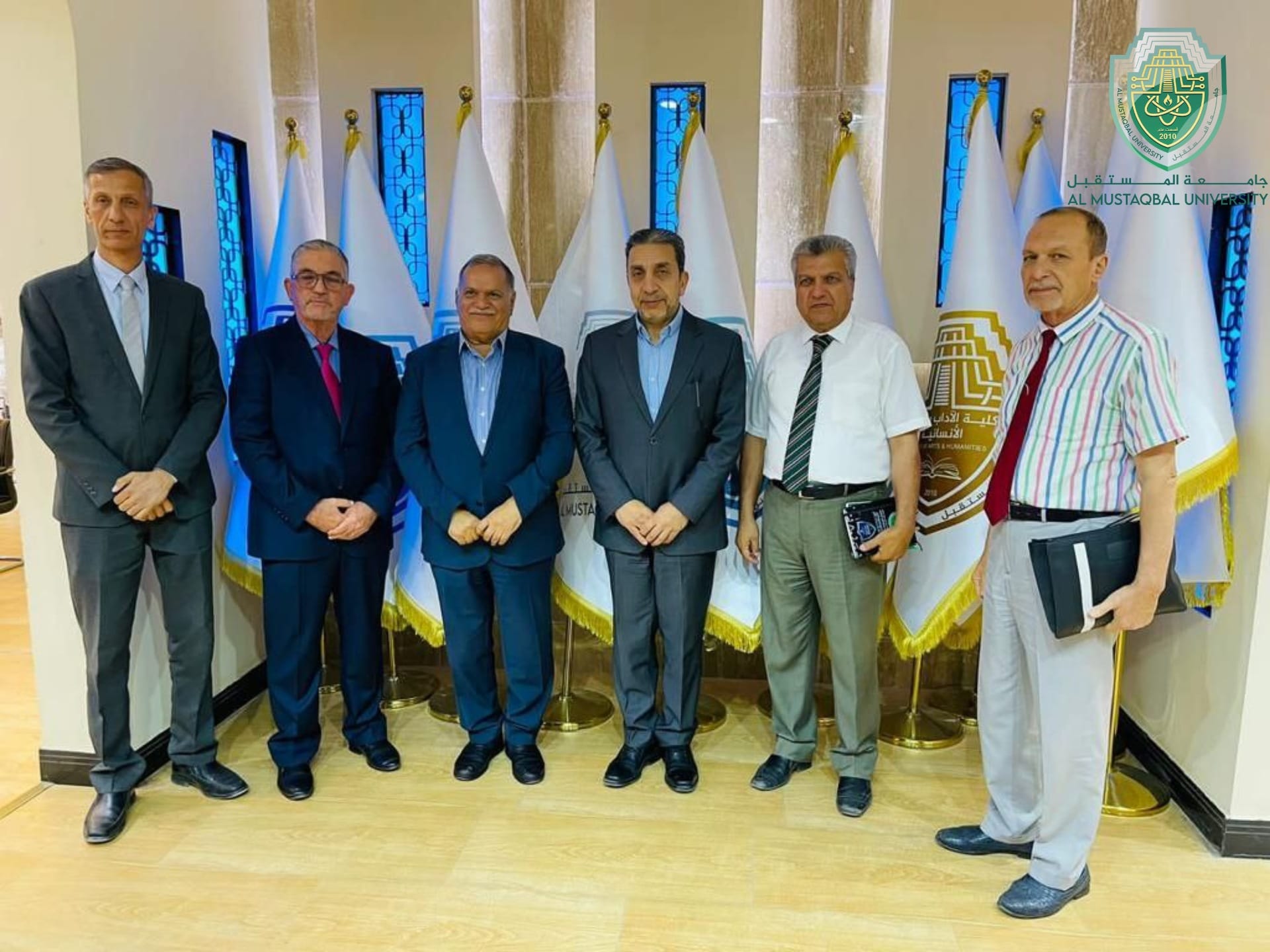 جامعة المستقبل تستضيف البروفسور ضياء الجميلي من جامعة ليفربول في بريطانيا 