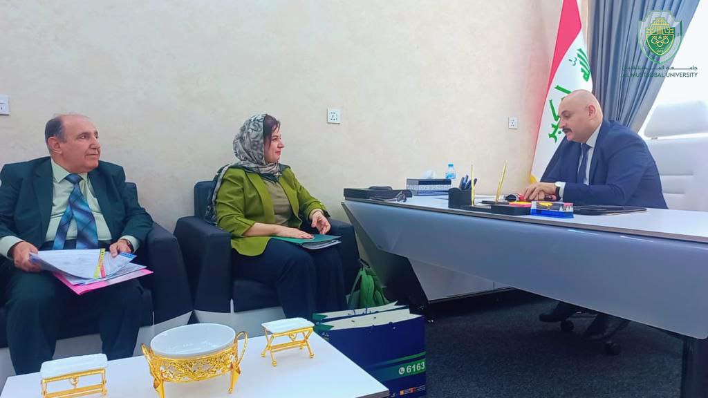 تحديات التغيرات المناخية …  دراسات ناقشها ممثلو جامعة المستقبل مع مدير عام التغيرات المناخية في وزارة البيئة