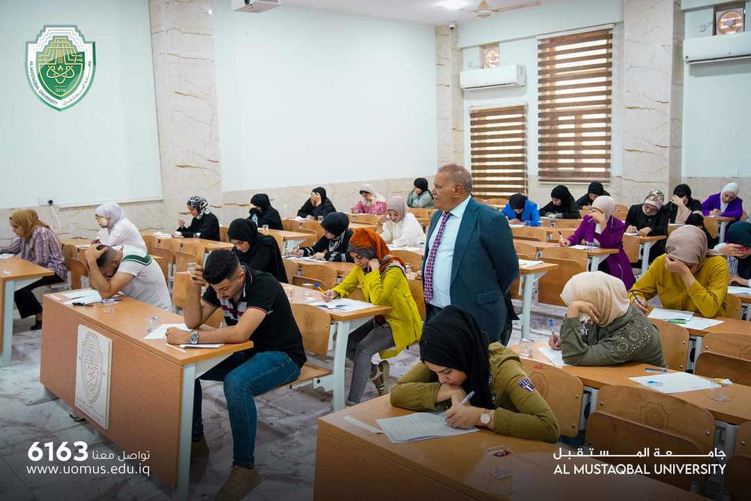 جانب من استمرار امتحانات الدور الثاني لطلبة جامعة المستقبل.. 