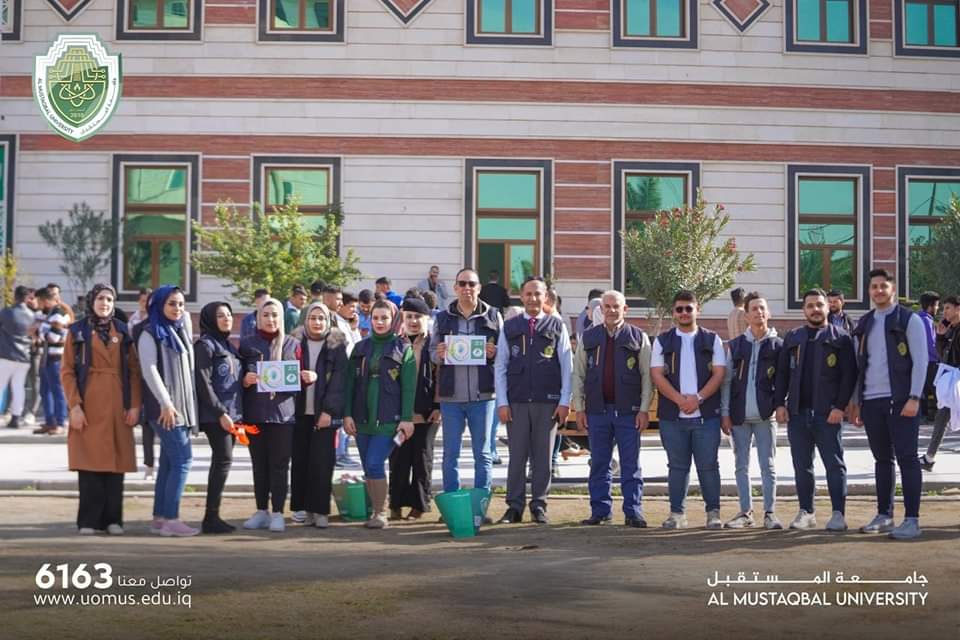  Department of Scientific Affairs with Anesthesia Techniques Department & Directorate of Agriculture in Babylon Organizes Afforestation Campaign