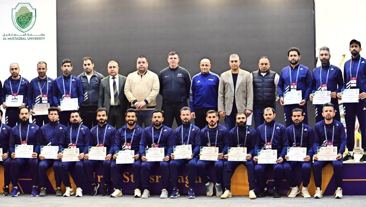 An Academic at the College of Physical Education & Sports Sciences Obtains a Training Certificate (Level 1) at Futsal