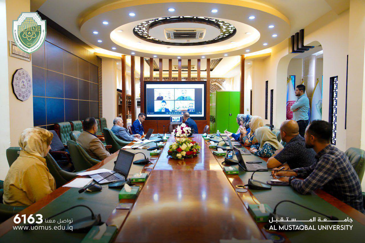  A Consultative Meeting is convened between Al-Mustaqbal University &  Istanbul Sabahattin Zaim University ISZ
