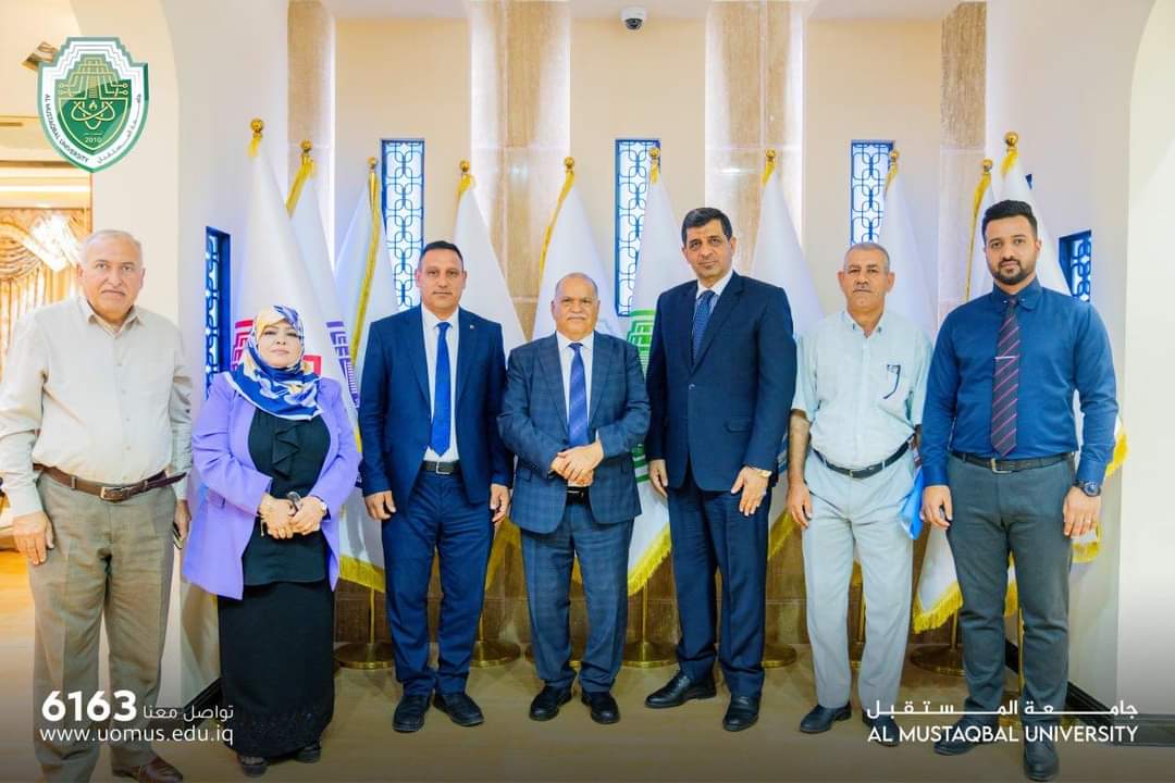 Al-Mustaqbal University Hosts High-Level Delegation Representing Ministry of Environment